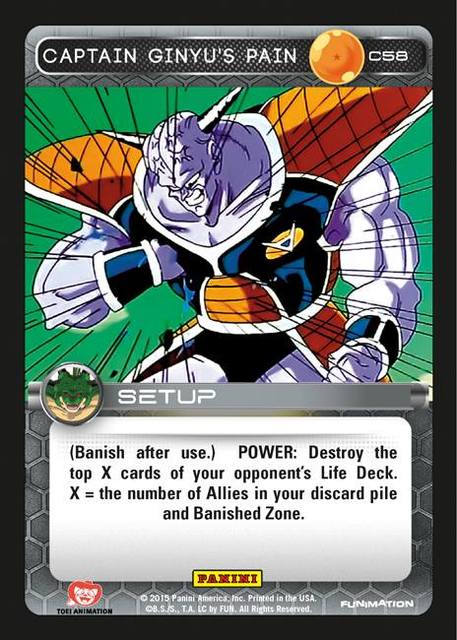 Captain Ginyu's Pain (FOIL)